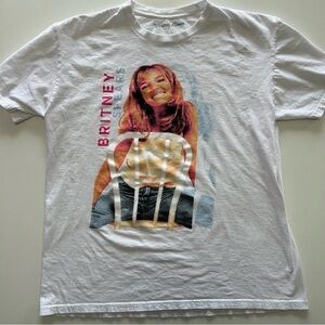 White Graphic T-Shirt with Iconic Print